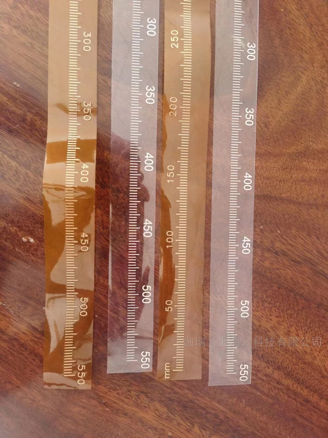 透明嵌铅刻度软尺(软铅尺) KR020产品图片