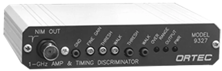 9327 1-GHz amplifier and timing discriminator image 2