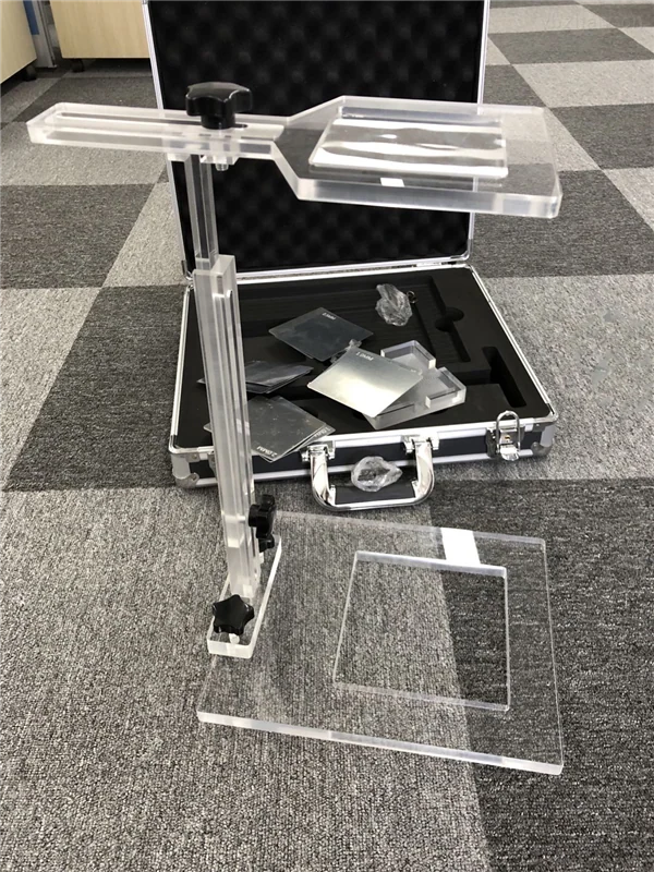 Half value layer aluminum sheet, including acrylic bracket carrying case KR1109 image 2